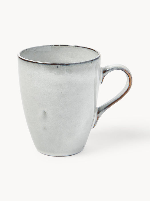 Handmade Mugs Nordic Sand 400 ml Set of 6