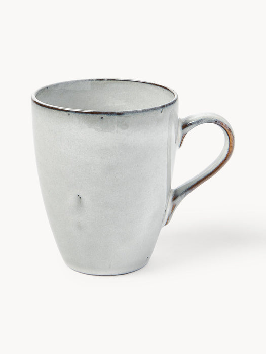 Handmade Mugs Nordic Sand, 400 ml, Set of 6