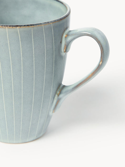 Handmade Mugs Nordic Sea, 400 ml, Set of 6