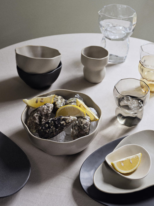 Handmade Organic-shaped Cereal Bowl Limfjord