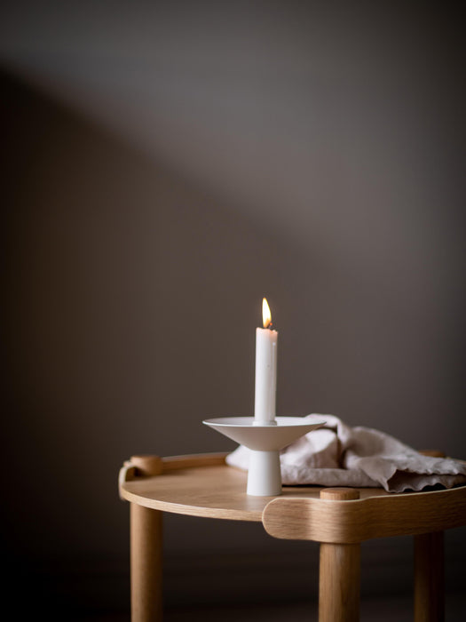 Candle Holder Uma with A Matte Surface