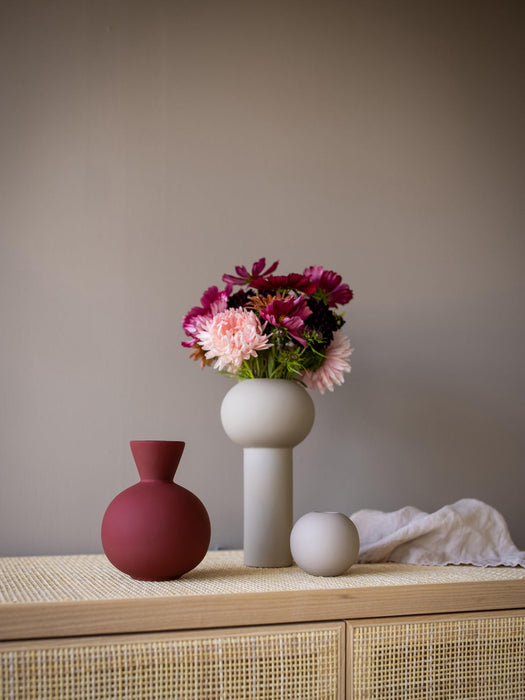 Pillar Hand-Painted Vase, H 24 cm