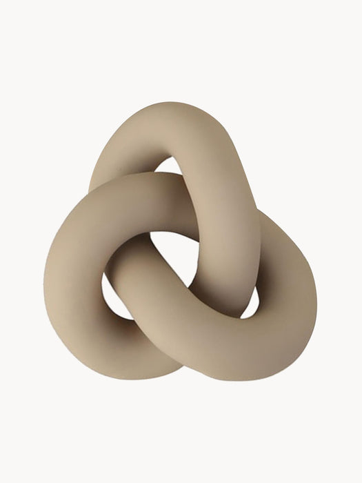 Handmade Decorative Object Knot H 6 cm