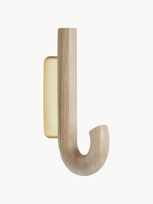 Umbrella Oak Wood Wall Hook, in Various Sizes