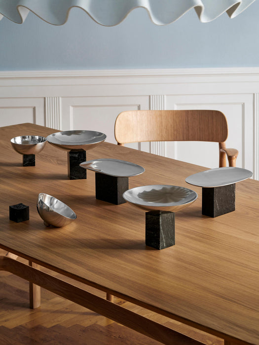 Sapoto Decorative Bowl with Marble Base