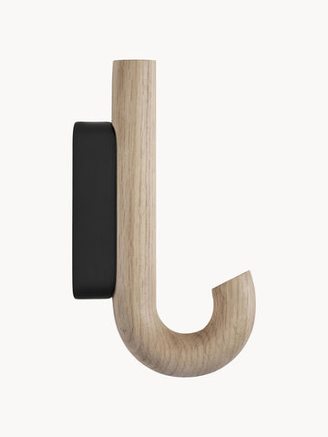 Umbrella Oak Wood Wall Hook, in Various Sizes