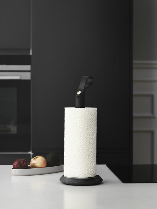 Grab Oak Wood Kitchen Roll Holder