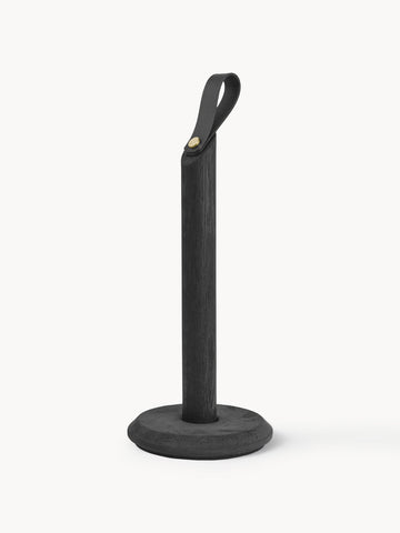 Grab Oak Wood Kitchen Roll Holder