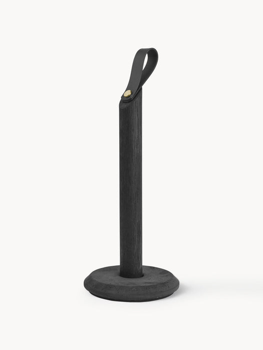 Grab Oak Wood Kitchen Roll Holder