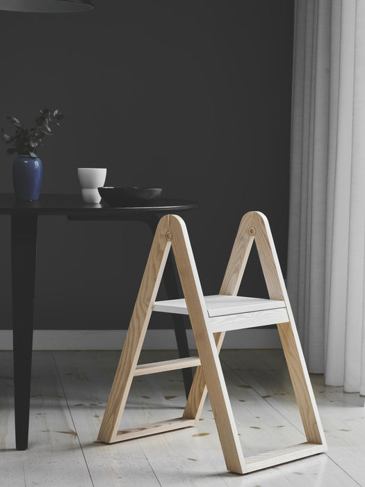 Reech Ash Wood Stepladder