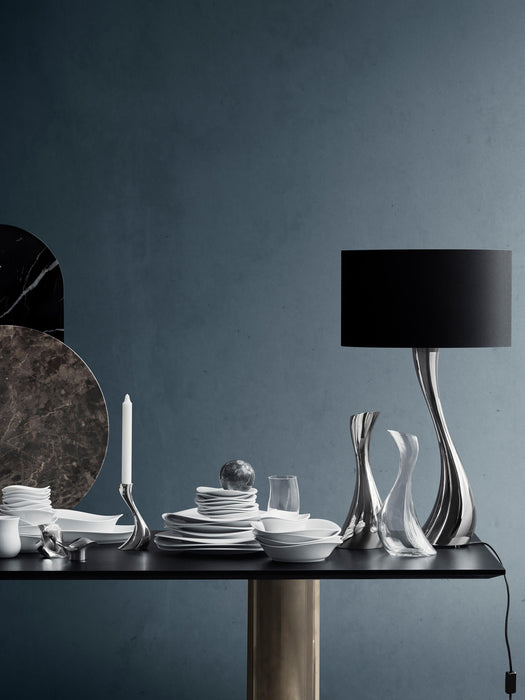 Large Stainless Steel Table Lamp Cobra