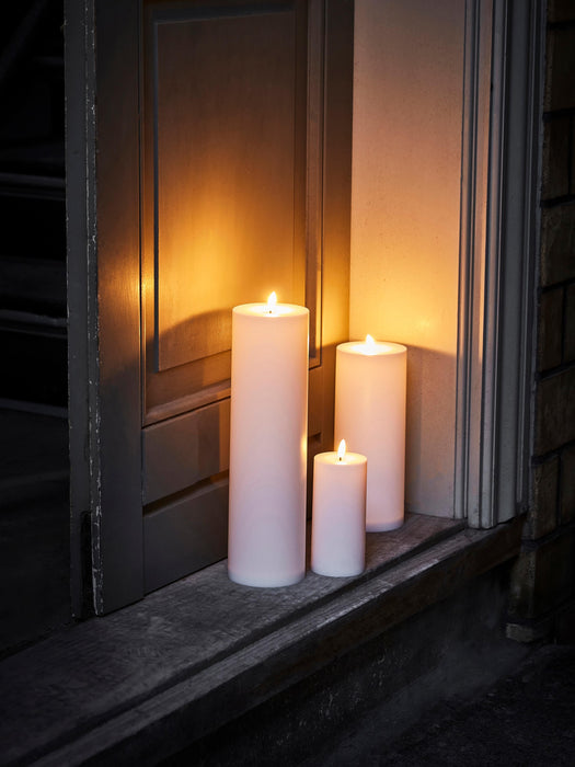 LED Candle House H 35 cm