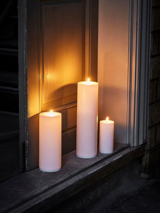 LED Candle House H 25 cm