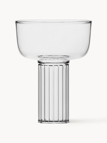 Liberta Handmade Borosilicate Champagne Coupe