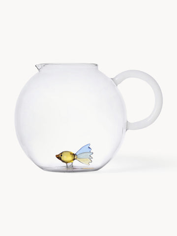 Animal Farm Handmade Borosilicate Jug, 2.4 L