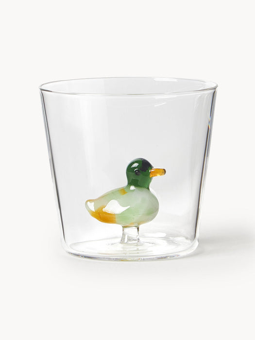 Animal Farm Handmade Borosilicate Tumblers, Set of 6