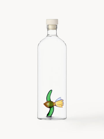 Fish Handmade Borosilicate Carafe, 1.1 L