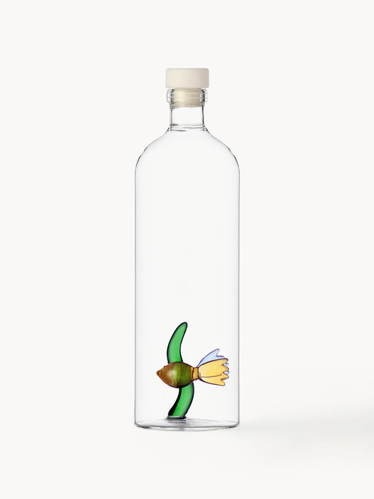 Fish Handmade Borosilicate Carafe, 1.1 L