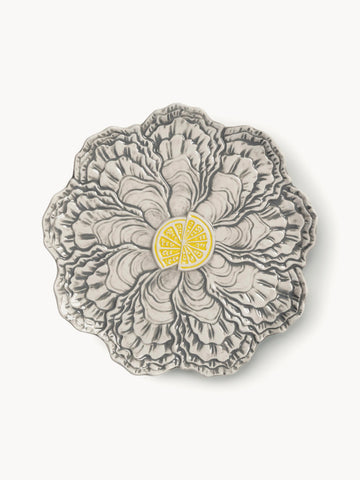 Dolomite Breakfast Plate Oyster