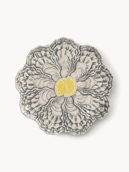 Dolomite Breakfast Plate Oyster