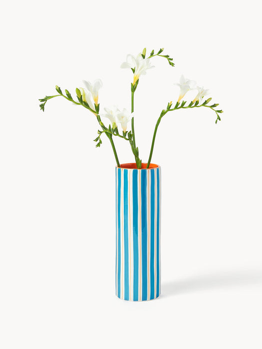 Hand-Painted Porcelain Vase Ray, H 24 cm