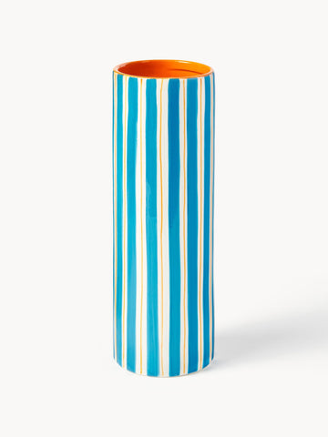Hand-Painted Porcelain Vase Ray, H 24 cm