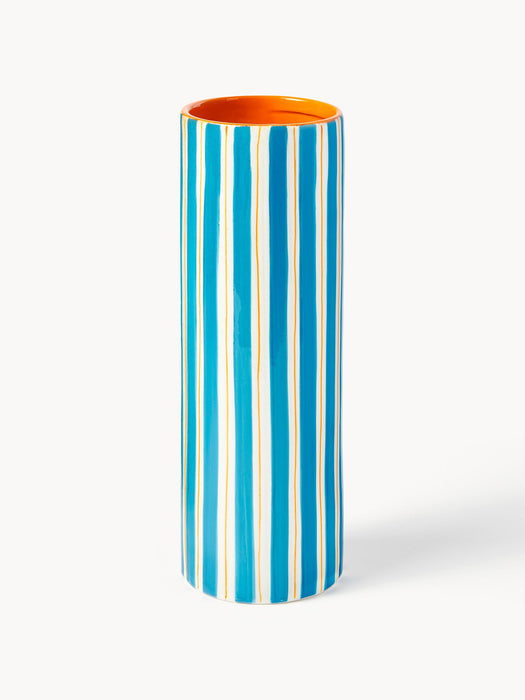 Hand-Painted Porcelain Vase Ray, H 24 cm