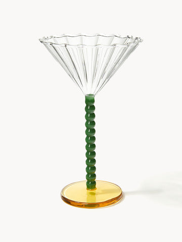 Borosilicate Martini Glasses Perle, Set of 2