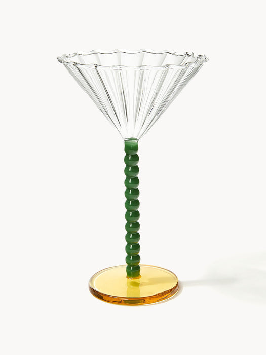 Borosilicate Martini Glasses Perle, Set of 2