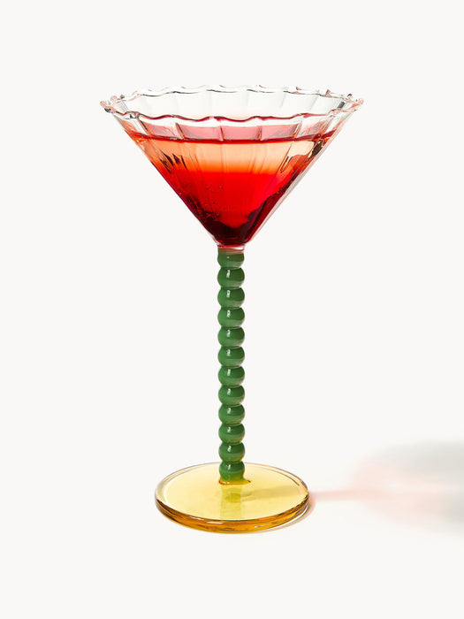 Borosilicate Martini Glasses Perle, Set of 2