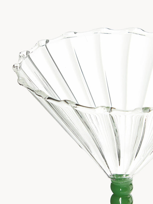 Borosilicate Martini Glasses Perle, Set of 2