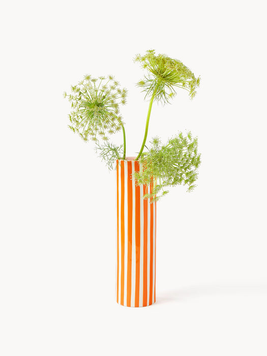Hand-Painted Porcelain Vase Ray, H 29 cm