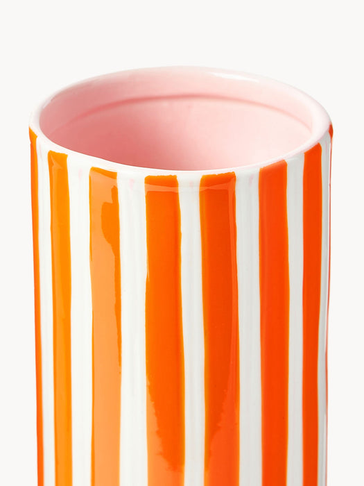 Hand-Painted Porcelain Vase Ray, H 29 cm