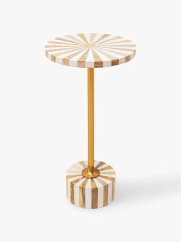 Handmade Round Side Table Domero