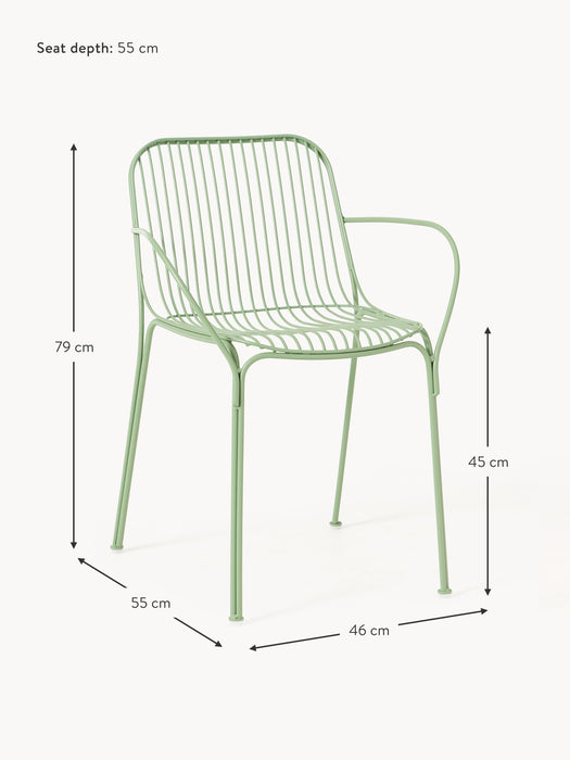 Garden Dining Chair Hiray with Armrests