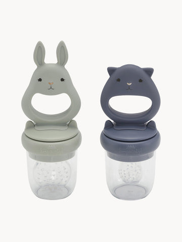 Bunny Fruit Feeders, Set of 2