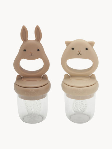 Bunny Fruit Feeders, Set of 2