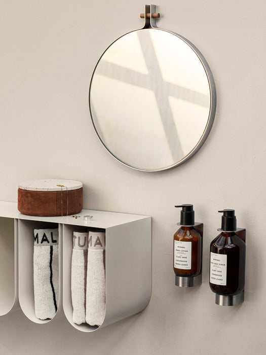 Metal Wall-Mounted Shelf Curved