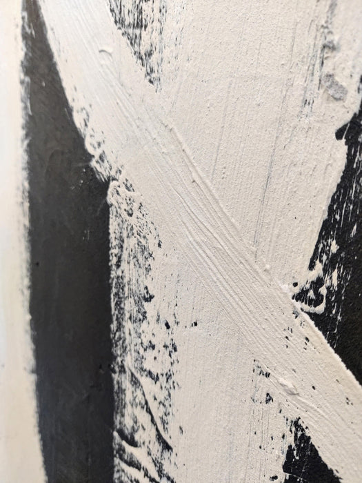 Hand-Painted Canvas Art Spinning Around