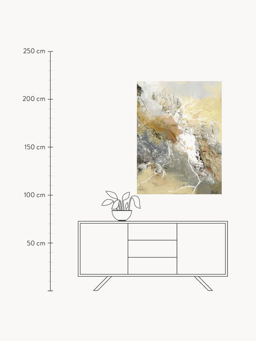 Hand-Embellished Canvas Print Sunny Days