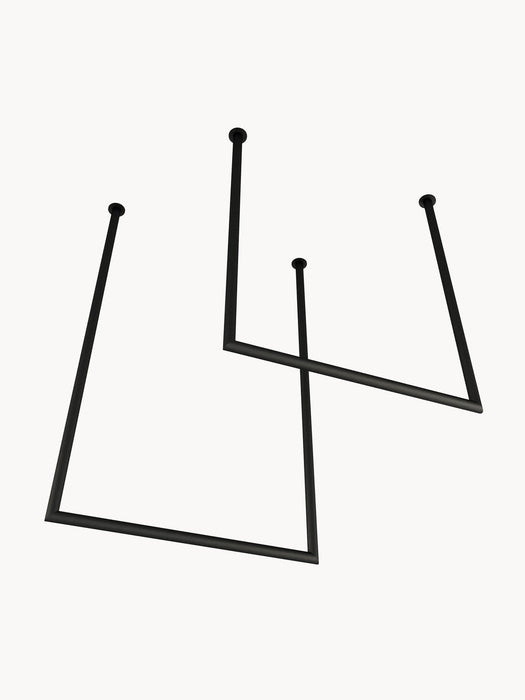 Metal Ceiling Towel Holders Tensi, Set of 2