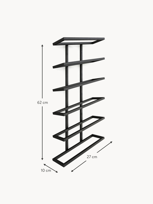 Wall-Mounted Wine Rack Vinia for 6 Bottles