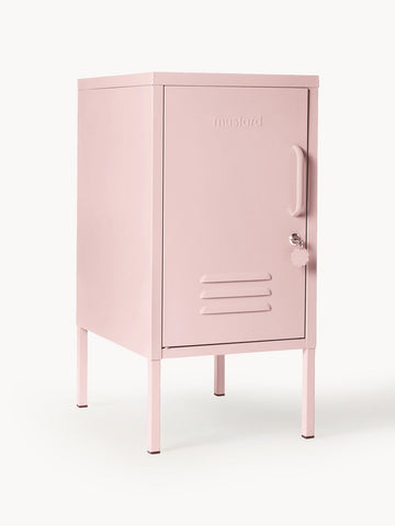 Metal Bedside Table The Shorty, Left- or Right-Hinged Options