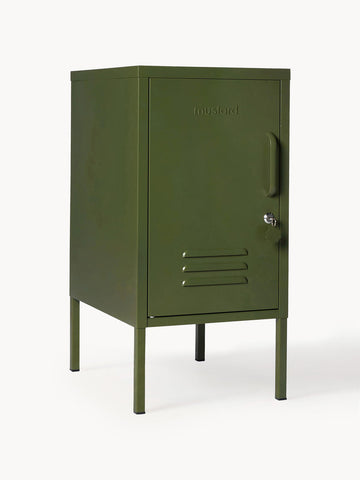 Metal Bedside Table The Shorty, Left- or Right-Hinged Options