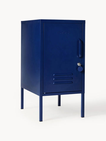 Metal Bedside Table The Shorty, Left- or Right-Hinged Options
