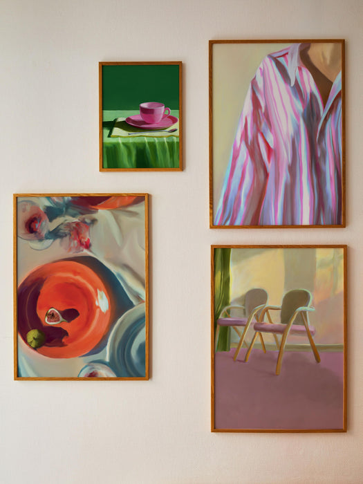 Posters Artwall No 08 with Frame Set of 3