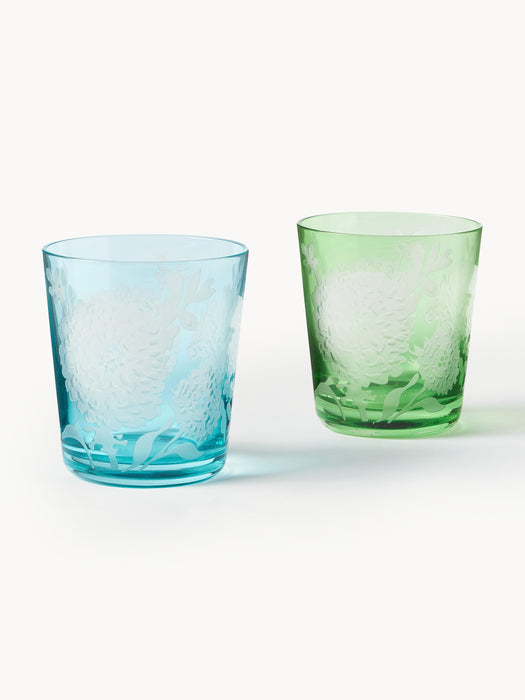 Tumblers Peony Set of 6