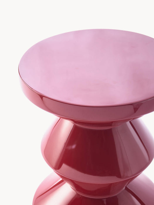 Zig Zag Round Side Table