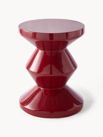 Zig Zag Round Side Table