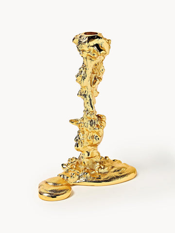 Drip Metal Candle Holder